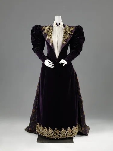 Dress with Appliques by Hirsch & Cie N.V., other, 1893