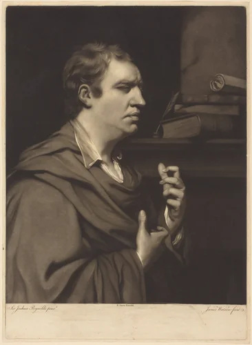 Samuel Johnson by James Watson
Sir Joshua Reynolds, print, 1770