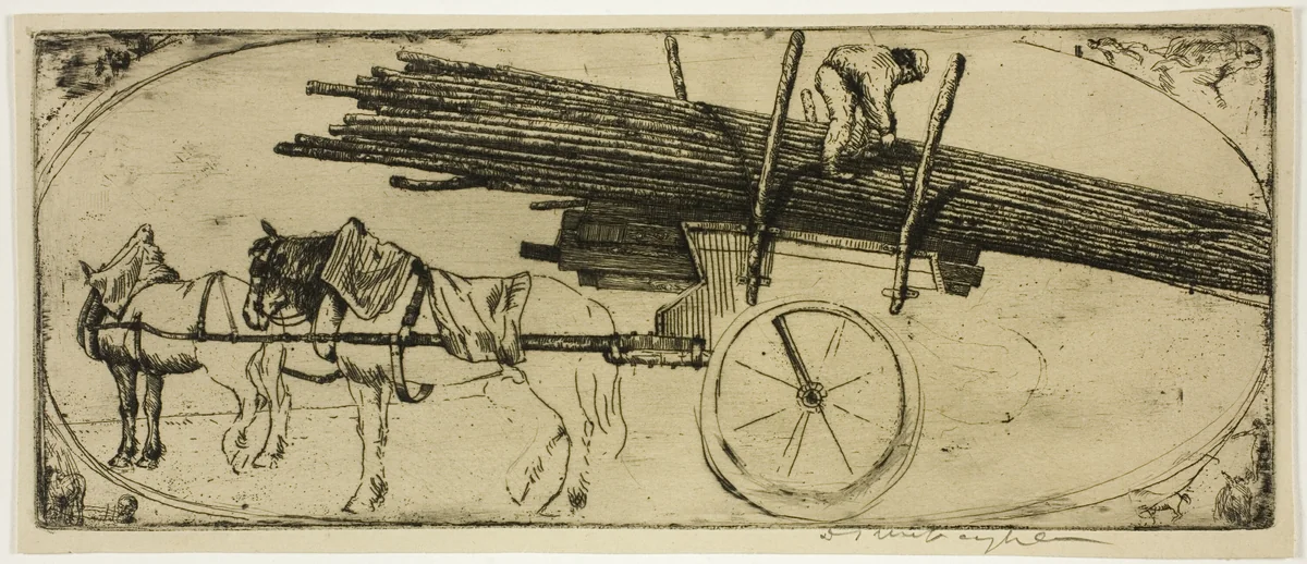 The Builders by Donald Shaw MacLaughlan, print, 1904