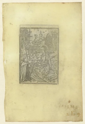 H. Barbara by anonymous, print, 1490-1510