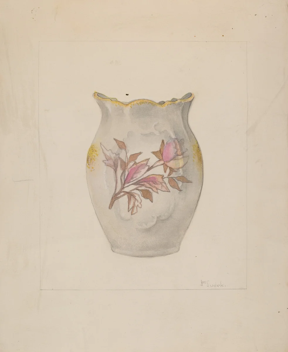 Creamer by Joseph Sudek, index of american design, 1937