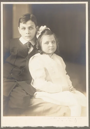 Jeanne and Richard by Morton Schamberg, photograph, 1912