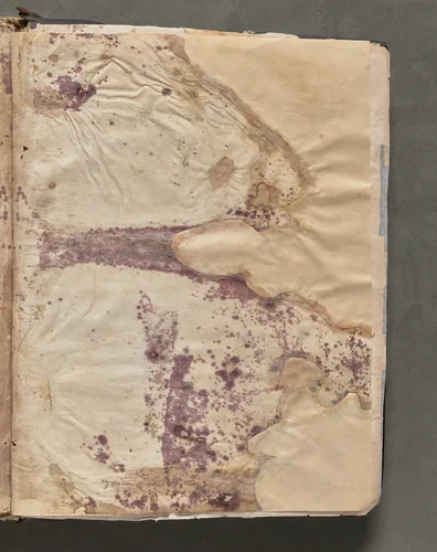 Text, folio 427 (recto), from a Gospel Book with Commentaries by Unknown, book, 1000-1100