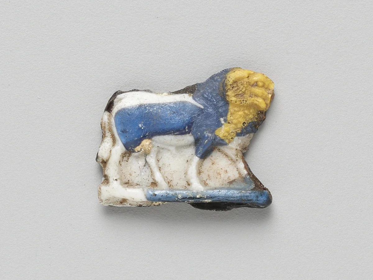 Ram Amulet by Egyptian, metalwork, -700--1