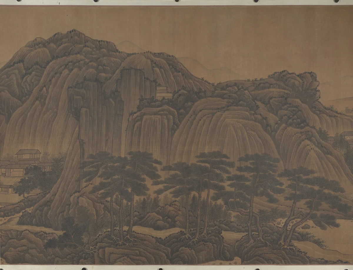 The Hills of Kuaiji by Unidentified Artist, painting, 1700-1911