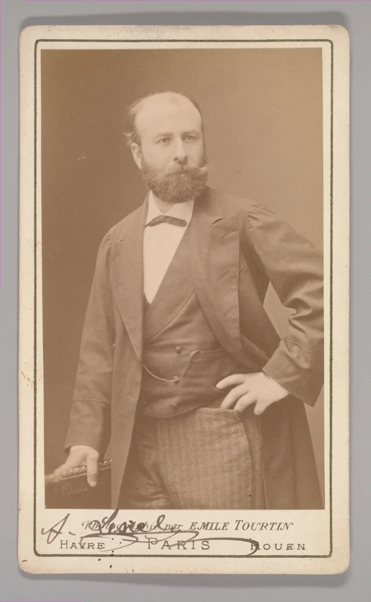 [Unknown Subject] by Emile Tourtin, photograph, 1860-1869