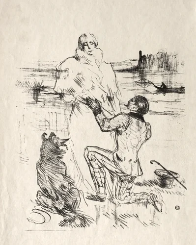 Déclaration by Henri de Toulouse-Lautrec, print, 1900