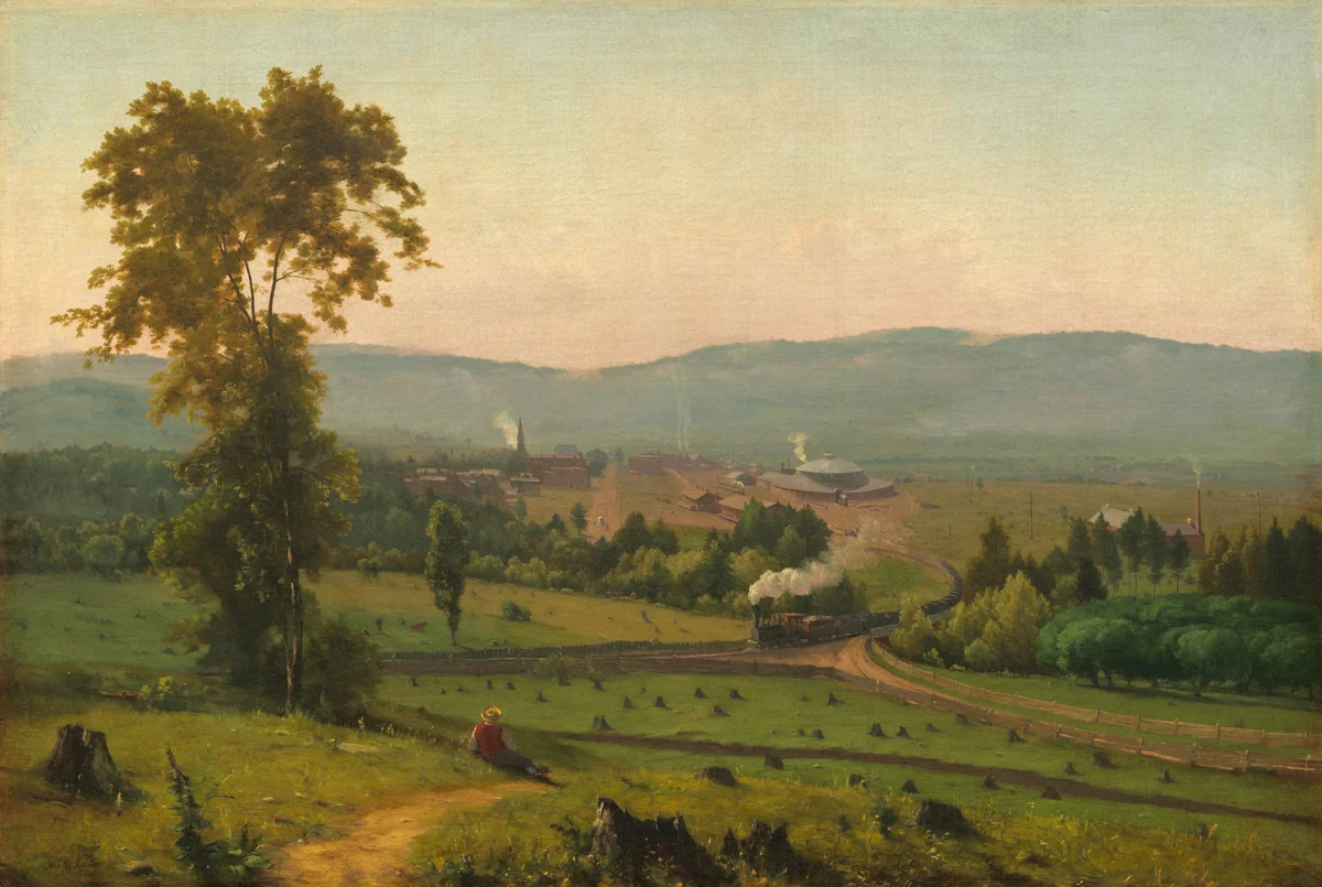 The Lackawanna Valley by George Inness, painting, 1856