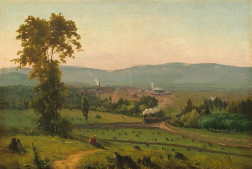 The Lackawanna Valley by George Inness, painting, 1856