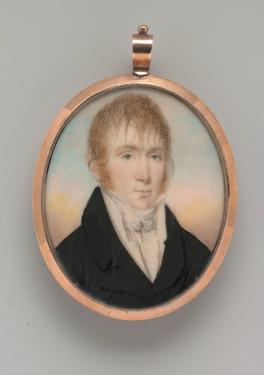 Peter Gilman Odlin by Raphaelle Peale, artwork, 1802-1805