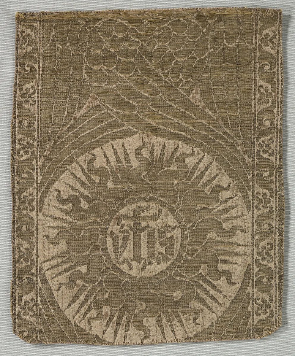 Fragment of an Orphrey Band by Unknown, textile, 1500-1520