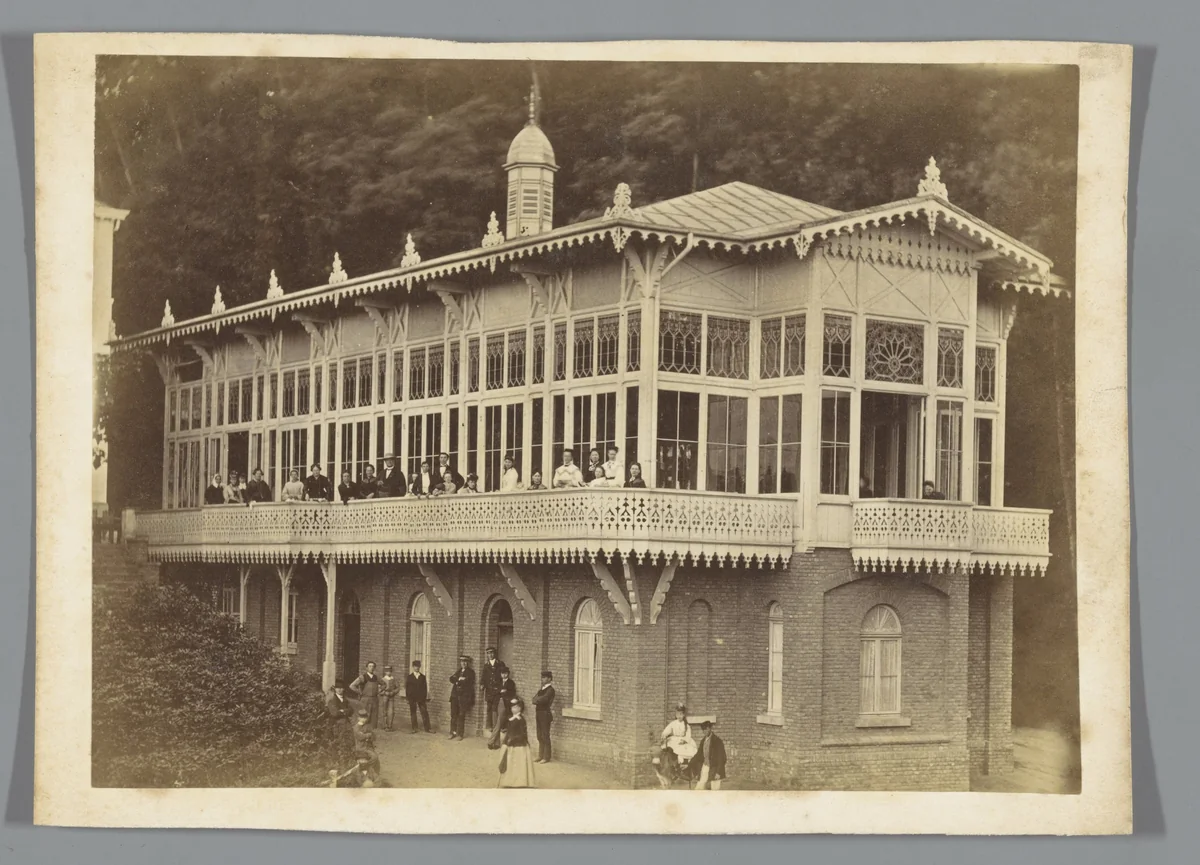 Paviljoen te Kleef by anonymous, photograph, 1880-1900