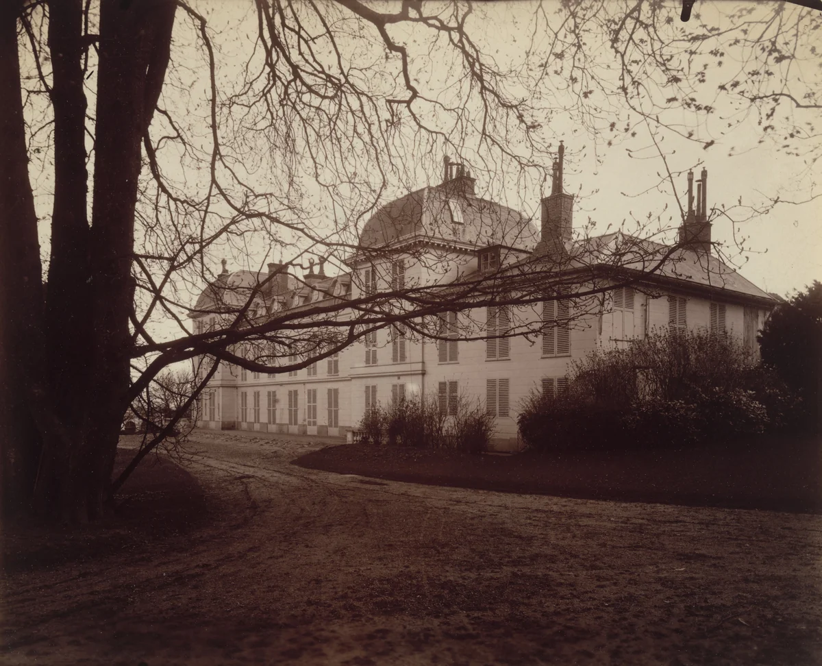 Château de Sardou, Marly-le-Roi by Eugène Atget, photograph, 1905