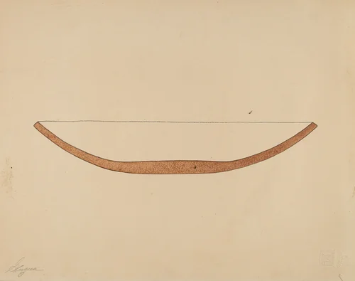 Plate by Giacinto Capelli, index of american design, 1939