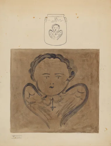 Jar by Frank Fumagalli, index of american design, 1936