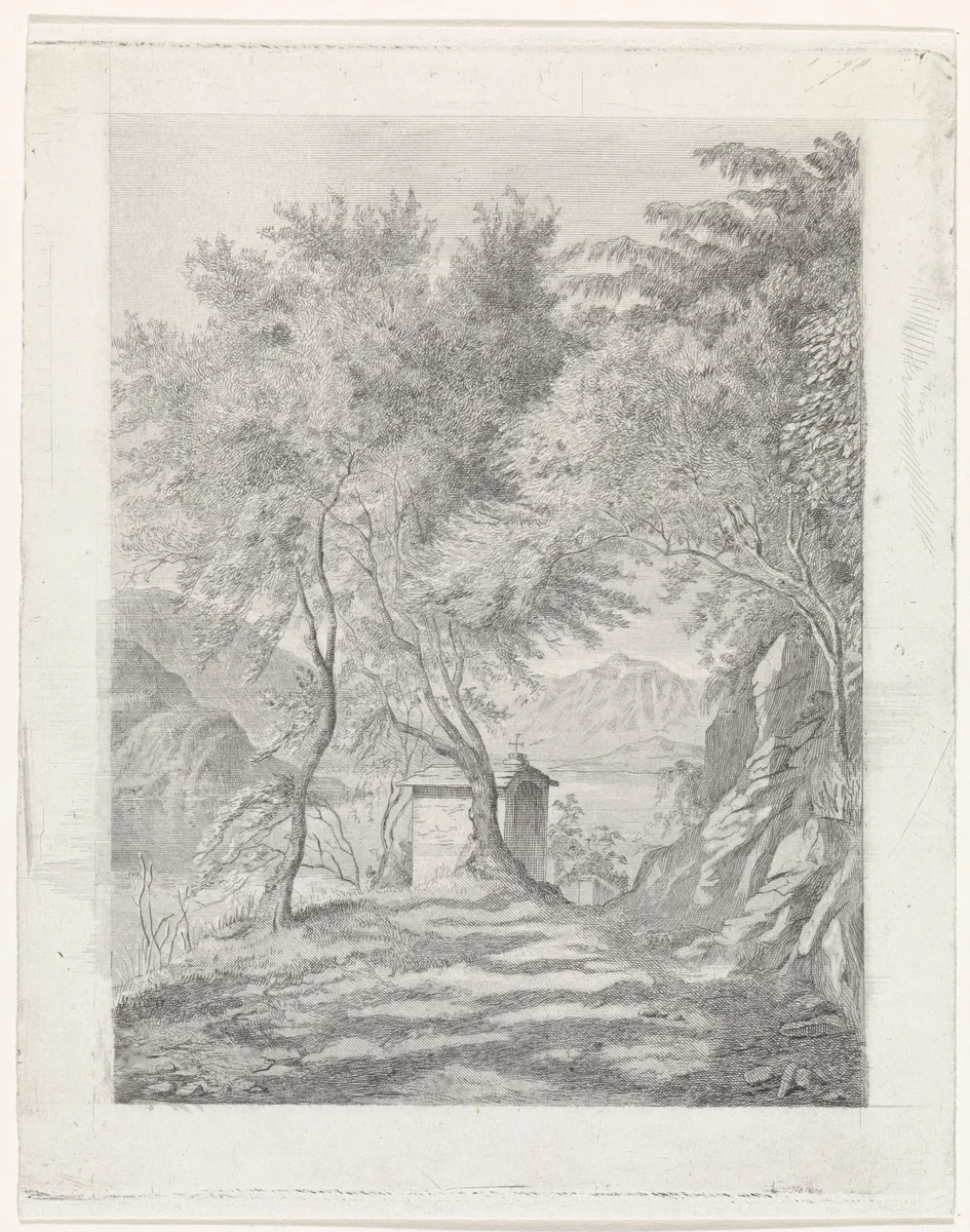 Gezicht op het Comomeer by David van der Kellen, print, 1837-1882