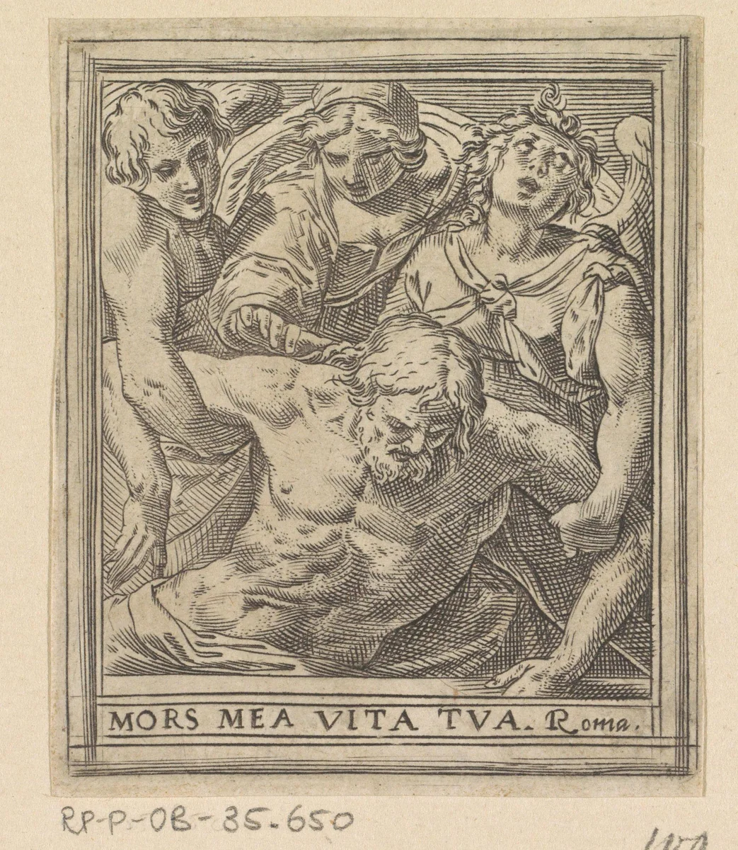 Corpus Christi by Agostino Carracci, print, 1581