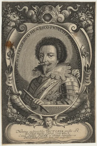 Frederick Henry, Prince of Orange by Balthasar Moncornet, print, 1600-1668