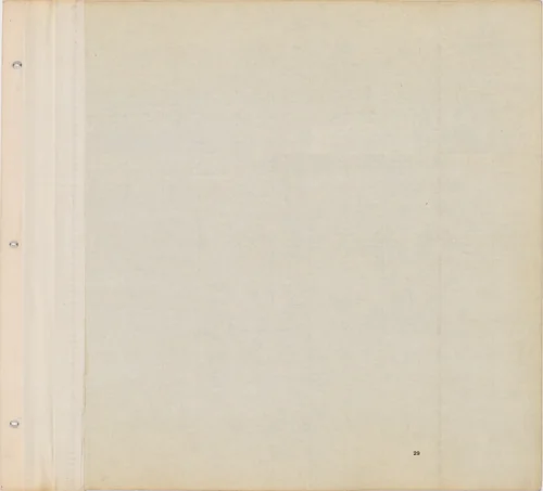 Text page with illustration numbers by Robert Frank, print, 1952