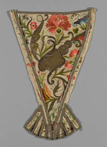 Stomacher by France, textile, 1701-1800