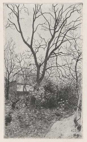 Autumn (Höst), from "The Swedish Fine Art Print Society Portfolio" (Föreningen för Grafisk Konst) by Albert Theodor Gellerstedt, print, 1889