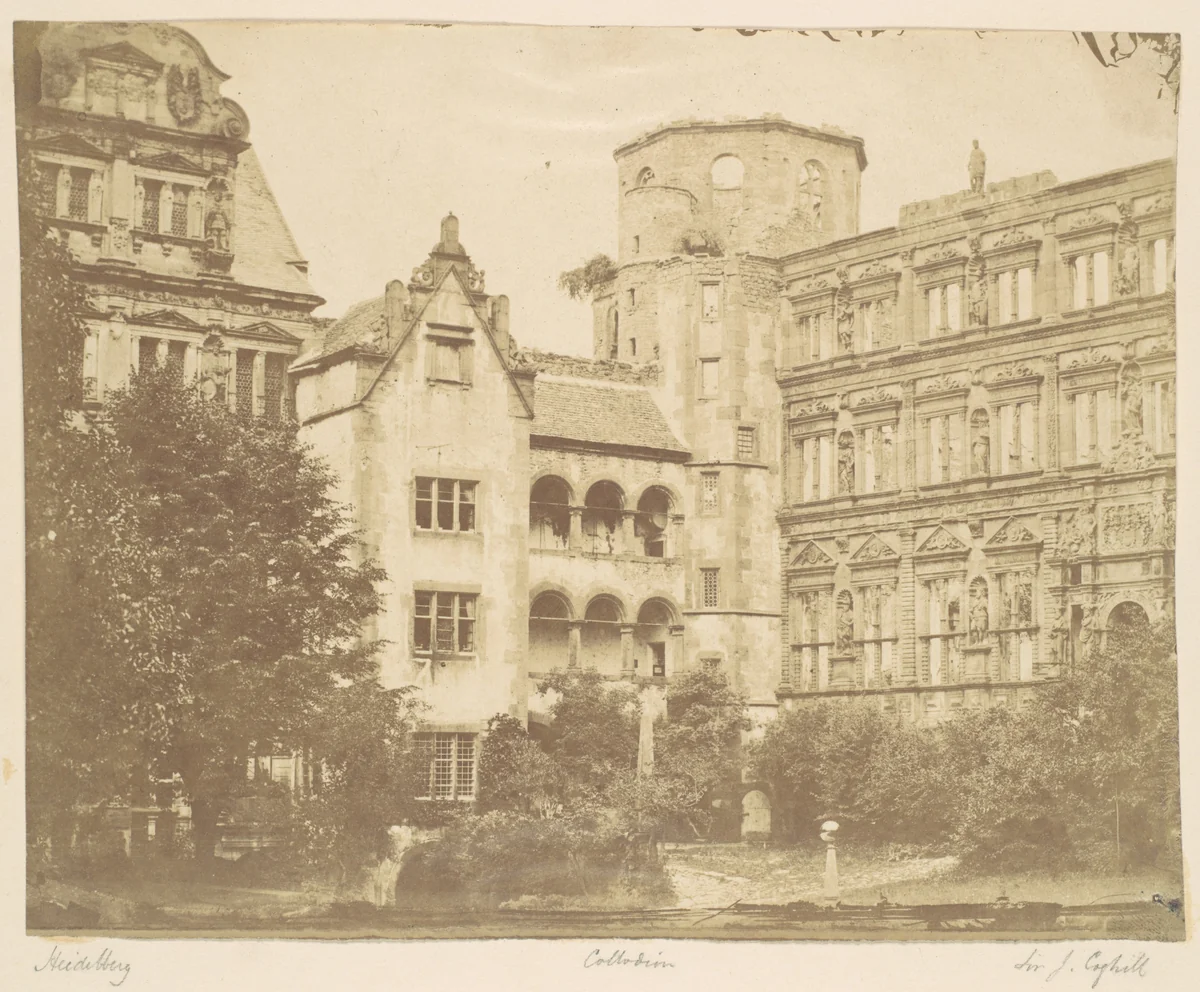 Heidelberg by John Joscelyn Coghill, photograph, 1853-1857