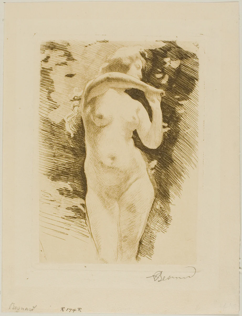 Eve by Albert Besnard, print, 1896