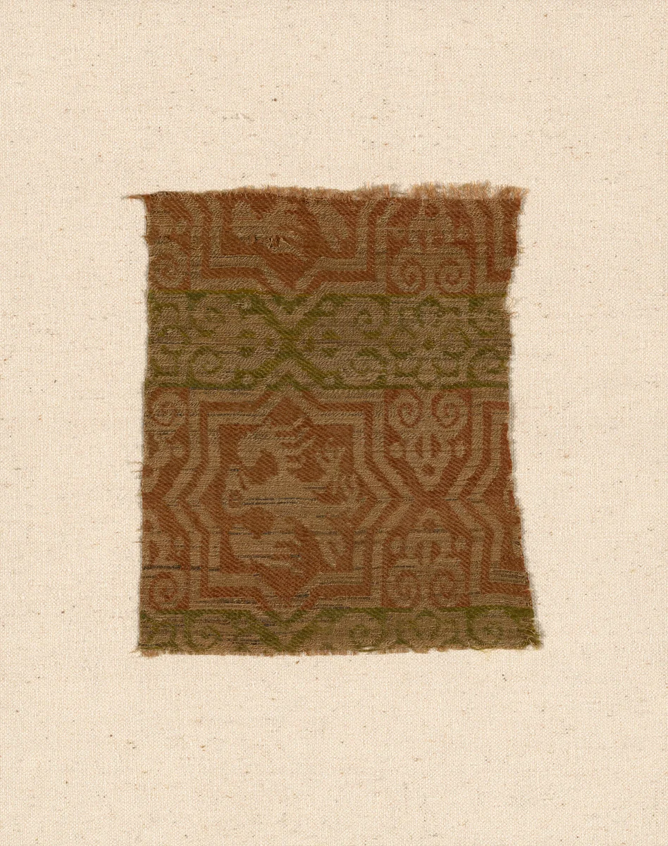 Fragment by Spain, textile, 1201-1300