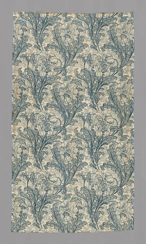 Panel by England, textile, 1880-1900