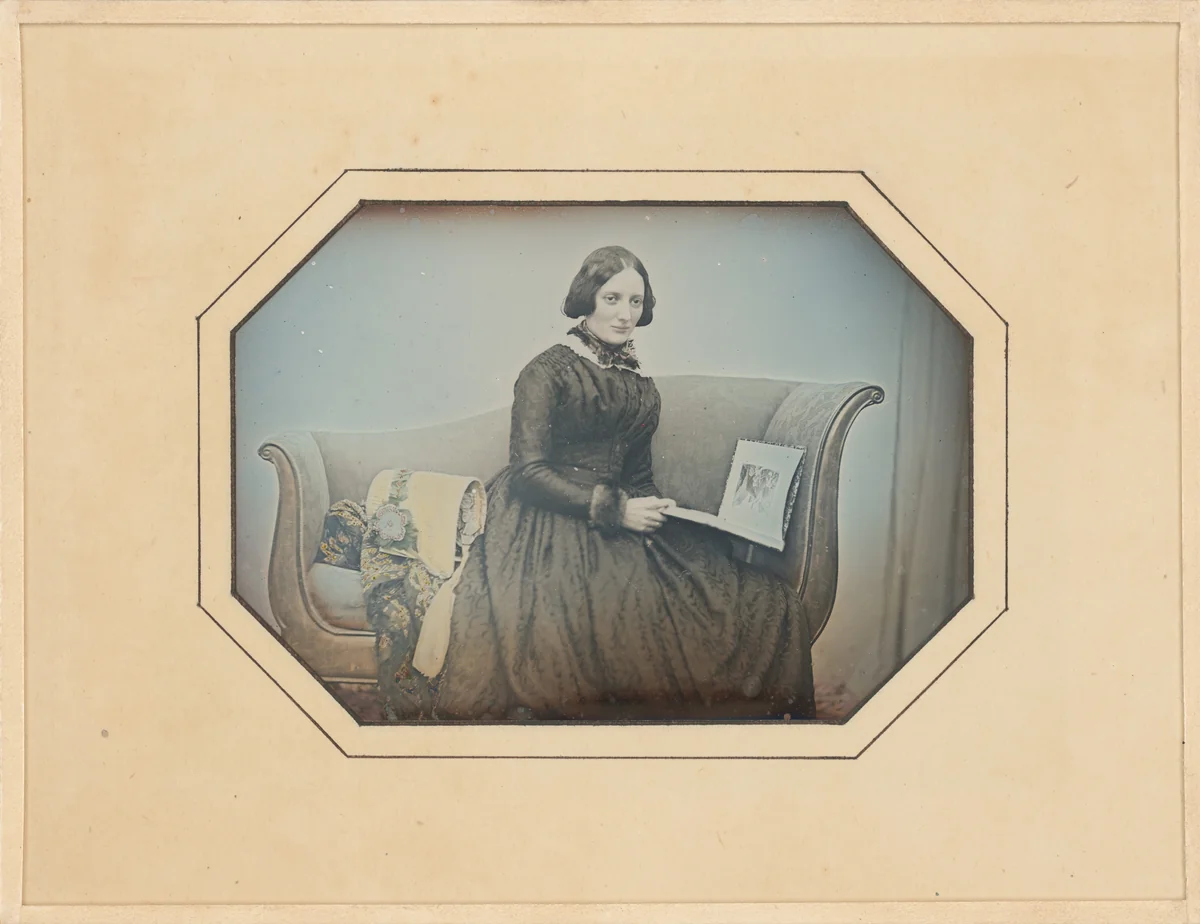 Portrait of a Woman by French 19th Century, photograph, 1850-1860