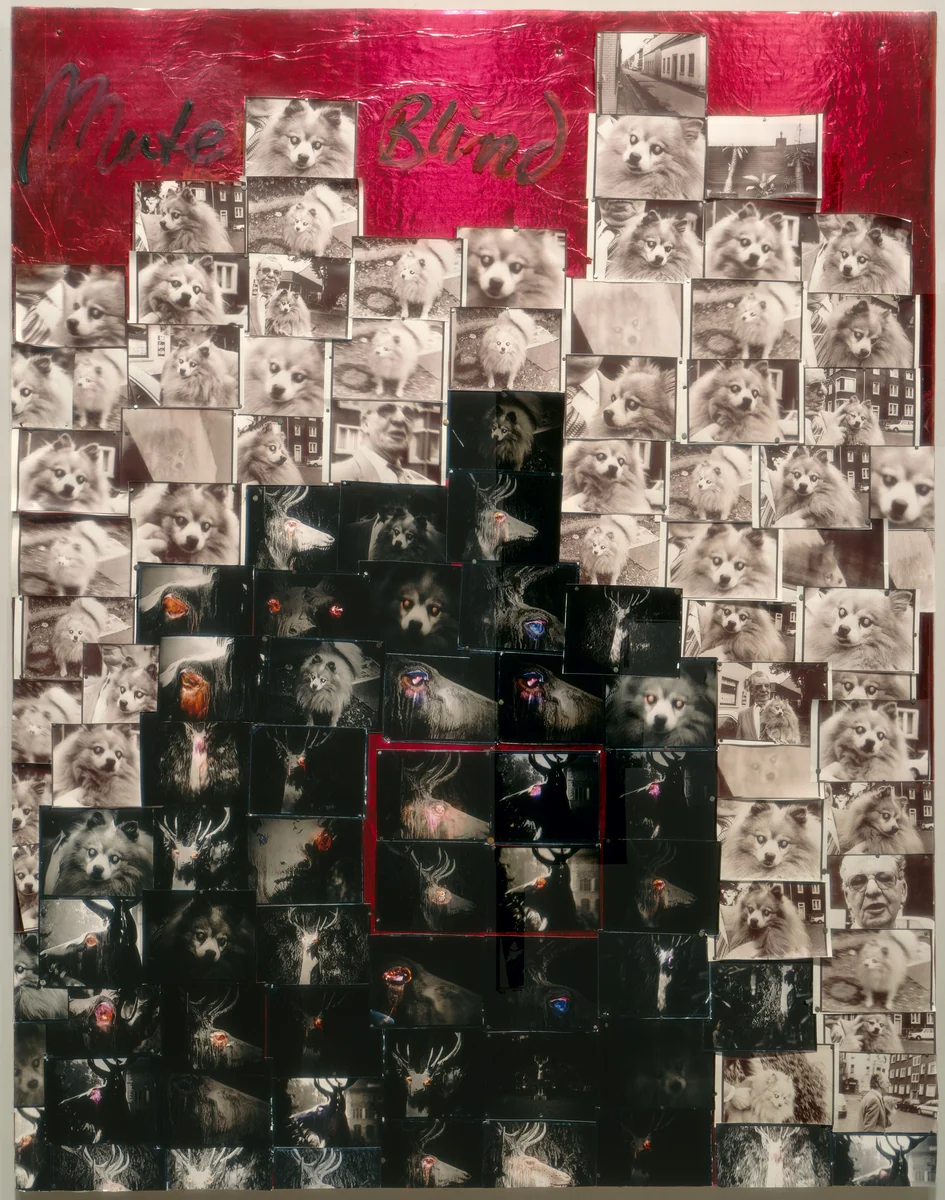 Mute/Blind by Robert Frank, photograph, 1989