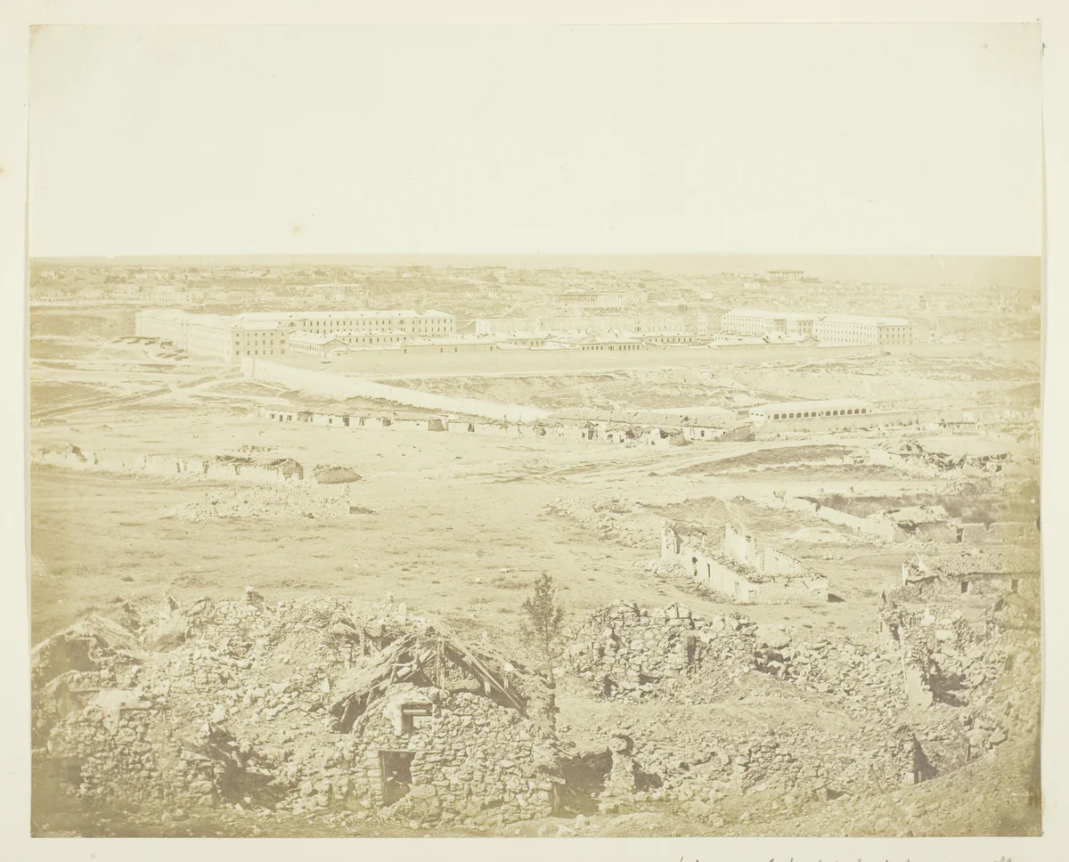 View of Sebastopol taken from the Malakoff by James Robertson, other, 1855