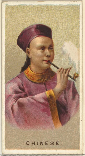 Chinese, from World's Smokers series (N33) for Allen & Ginter Cigarettes by Allen & Ginter, print, 1888