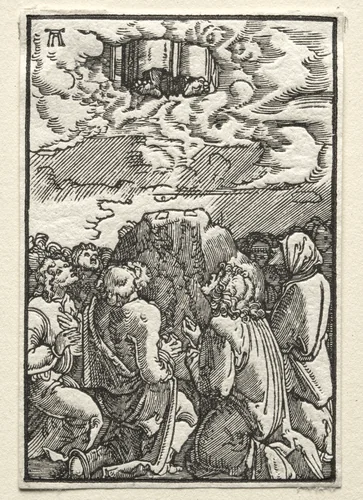 The Fall and Redemption of Man: The Ascension by Albrecht Altdorfer, print, 1510-1520