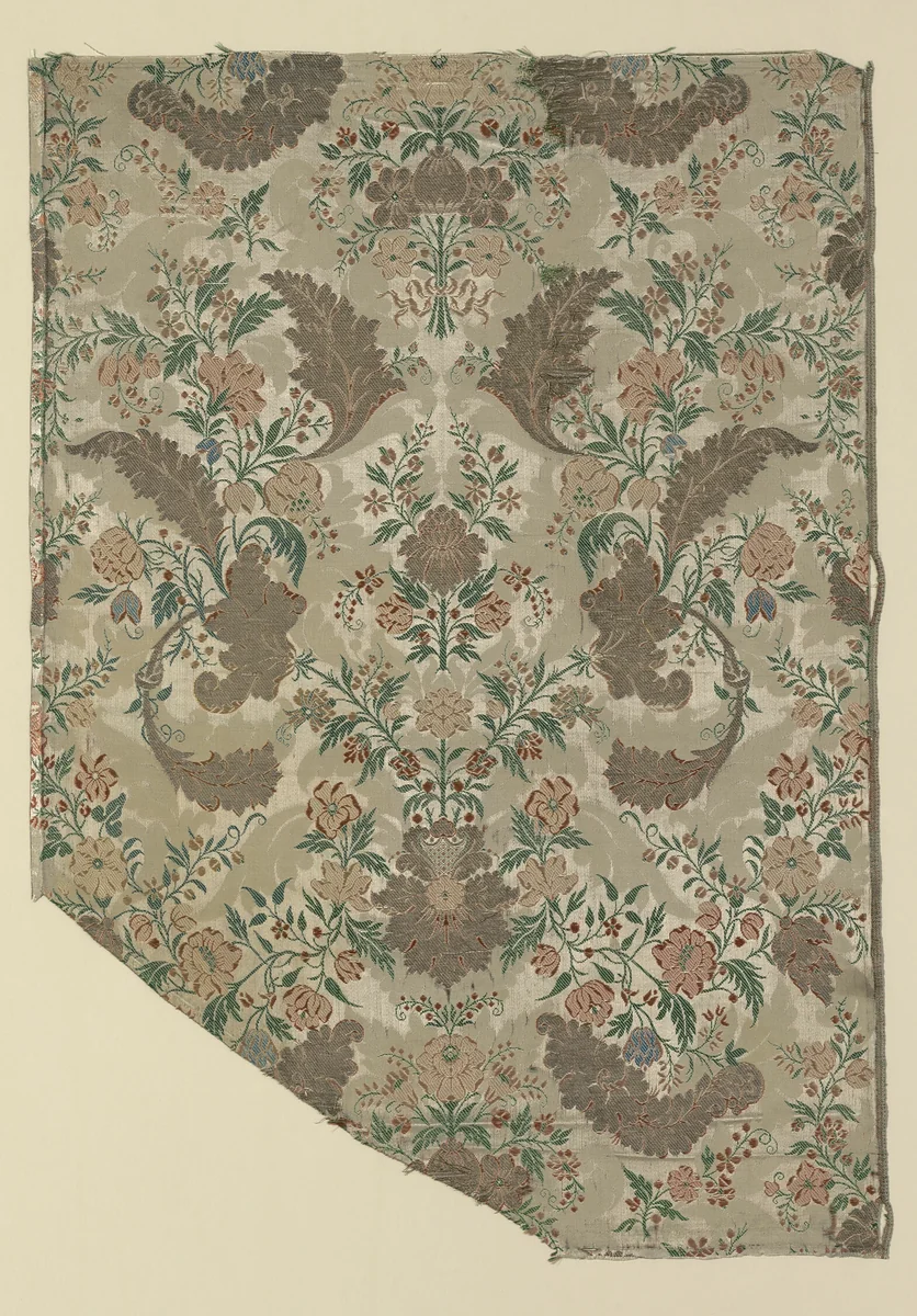 Fragment by France, textile, 1710-1723