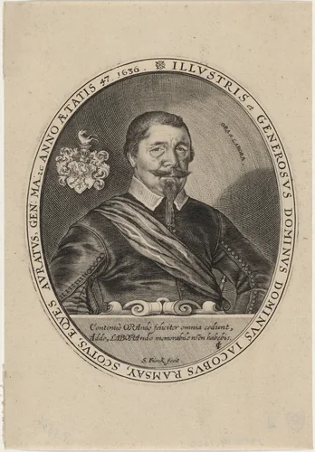Sir James Ramsay by Sebastian Furck, print, 1636