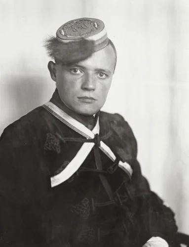 Fraternity Student by August Sander, photograph, 1925
