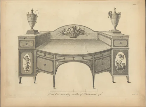 Cabinetmakers' London Book of Prices and Designs for Cabinet Work...The Second Edition by W. Brown and A. O'Neil, book, 1793