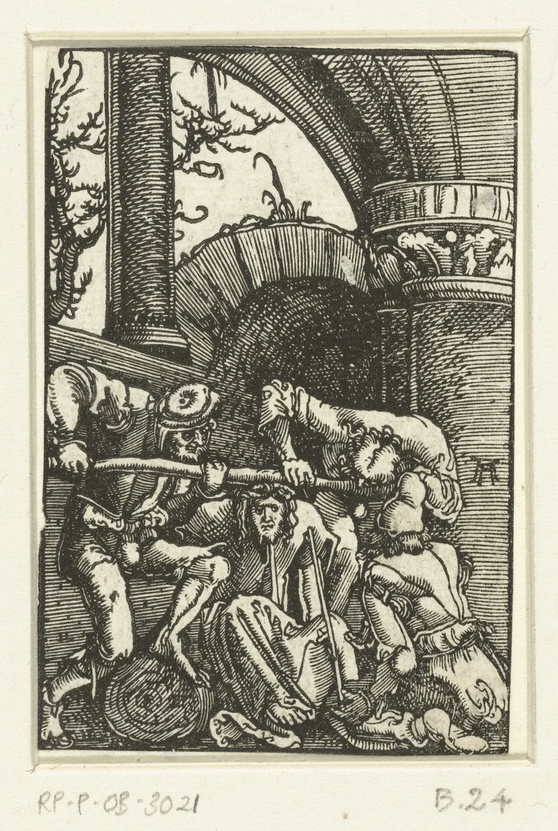 Doornenkroning by Unknown, print, 1506-1538
