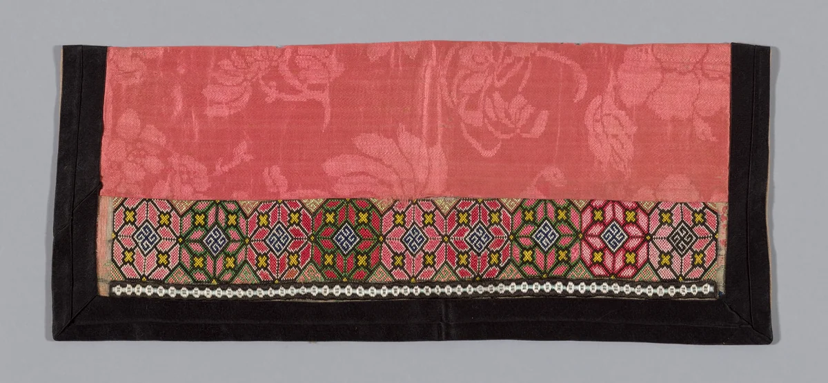 Band (for Woman's Trousers) by China, textile, 1875-1900