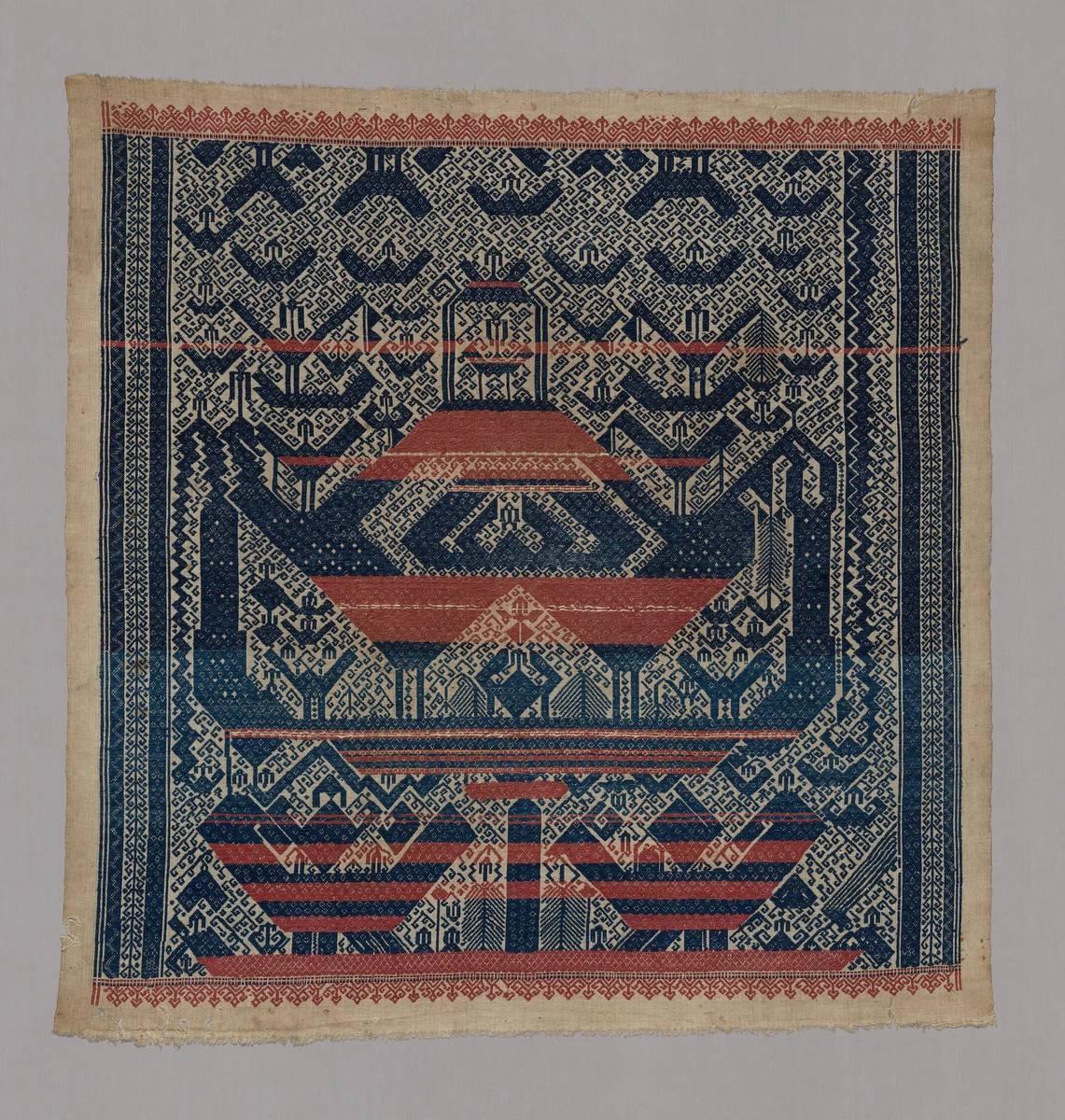 Tampan (Ceremonial Cloth) by Paminggir, textile, 1801-1900
