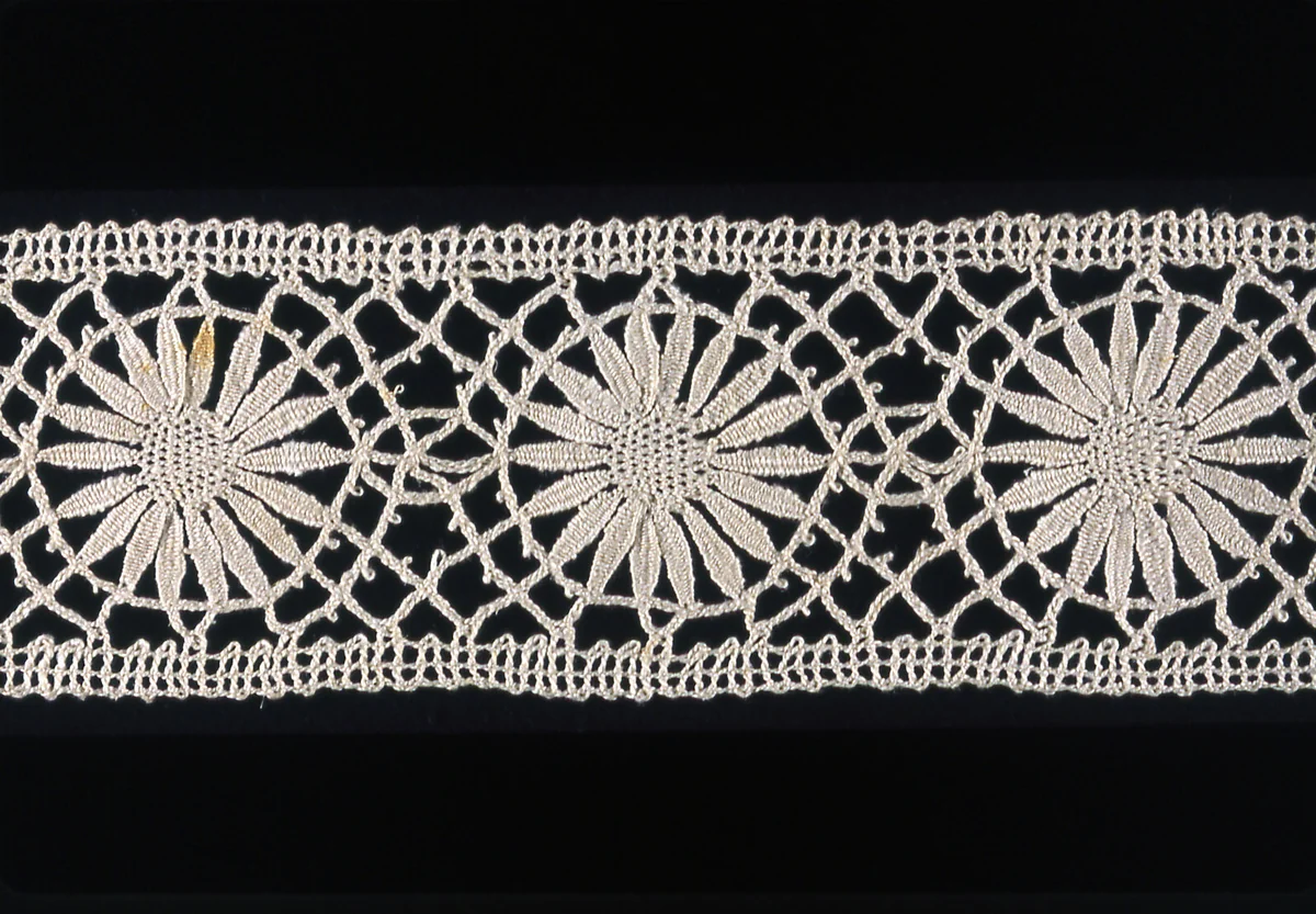 Border (Furnishing) by Probably France, textile, 1850-1900