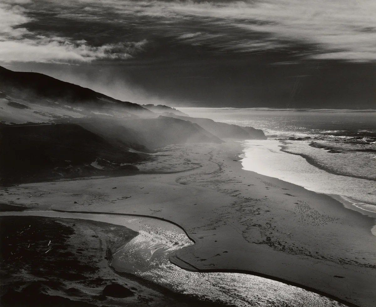Big Sur Coast by Brett Weston, photograph, 1981