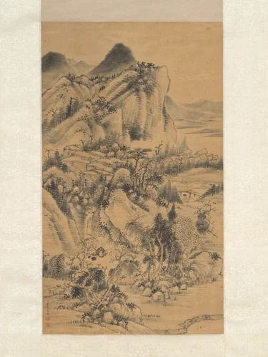 Landscape by Dong Gao, painting, 1740-1818