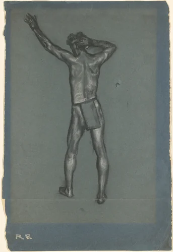 The Signal by Arthur B. Davies, drawing, 1917-1928