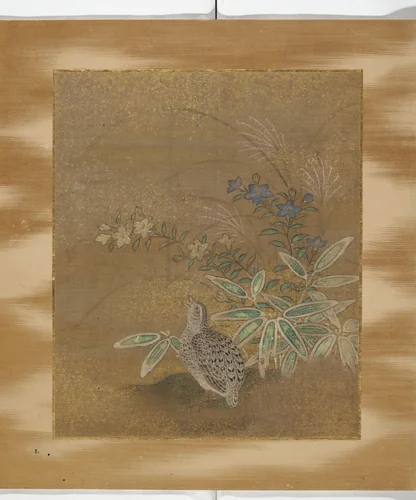 Album of Birds and Flowers and Other Subjects by Tosa Mitsunari (土佐光成), book, 1675-1699