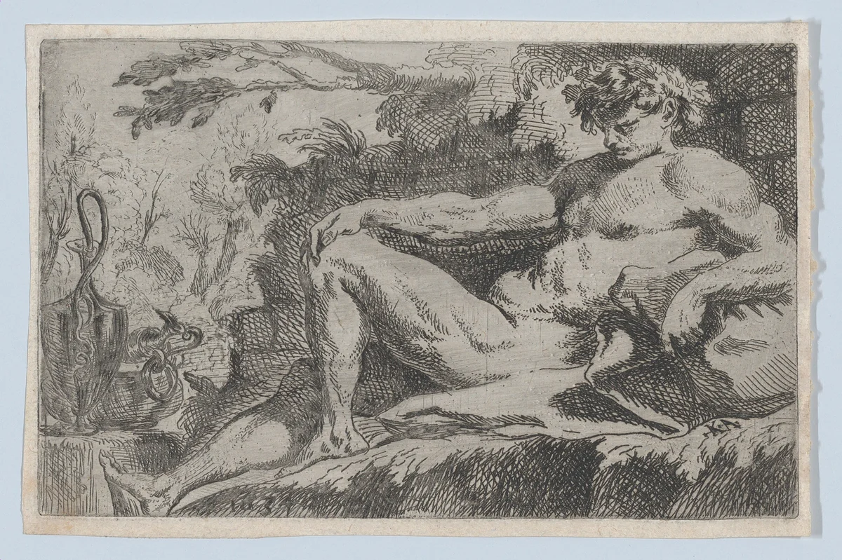 Autumn by Charles Audran, print, 1634