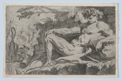 Autumn by Charles Audran, print, 1634