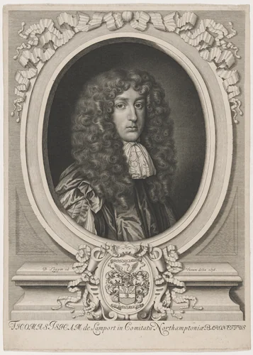Sir Thomas Isham by David Loggan
Sir Peter Lely, print, 1676