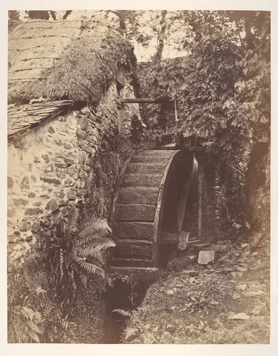 The New Mill, near Lynton, North Devon by John Percy, photograph, 1856